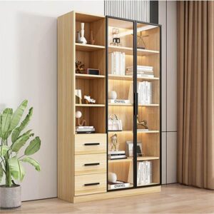 Tủ hồ sơ cánh kính THS-04