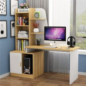 Bàn làm việc kết hợp kệ sách BLV-05