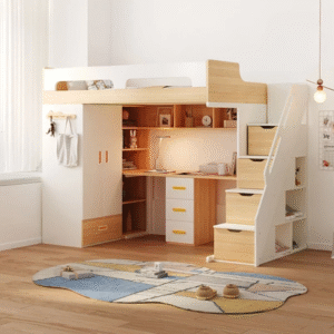 Giường tầng kết hợp tủ áo GTM-10