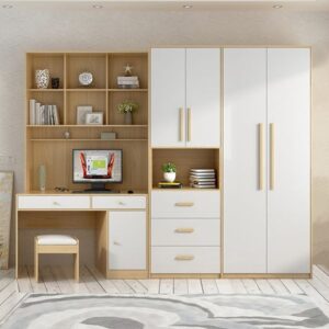 Tủ quần áo kết hợp bàn làm việc TA-04