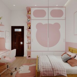 Tủ áo trẻ em dễ thương TAE-05