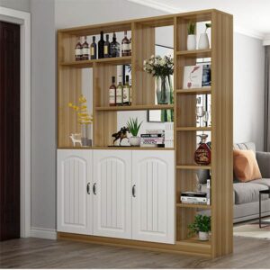 Tủ rượu kết hợp trang trí TR-12