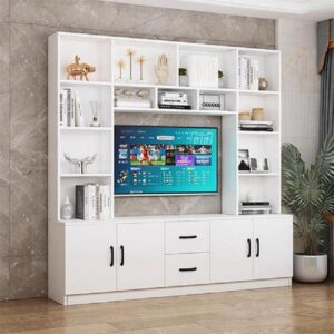 Tủ tivi kết hợp kệ trang trí TTV-07