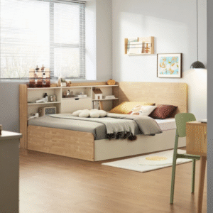 Giường trẻ em kết hợp trang trí GTE-06