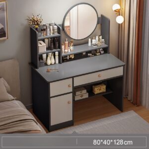 Bàn trang điểm gương tròn BTĐ-07