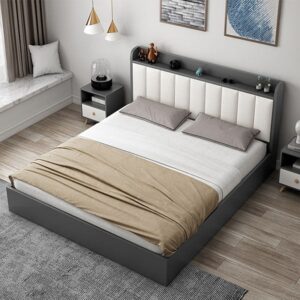 Giường ngủ bọc nệm đầu giường GN-07