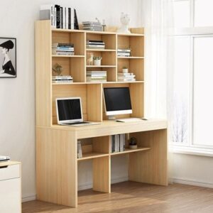 Bàn học sinh đôi có giá sách BHS-07