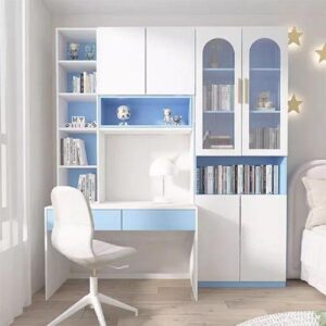 Bàn học sinh liền kệ sách BHS-11