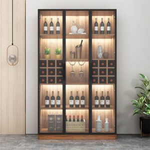 Tủ rượu cửa kính sang trọng TR-11