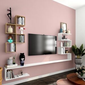 Kệ tivi treo tường hiện đại KTT-04